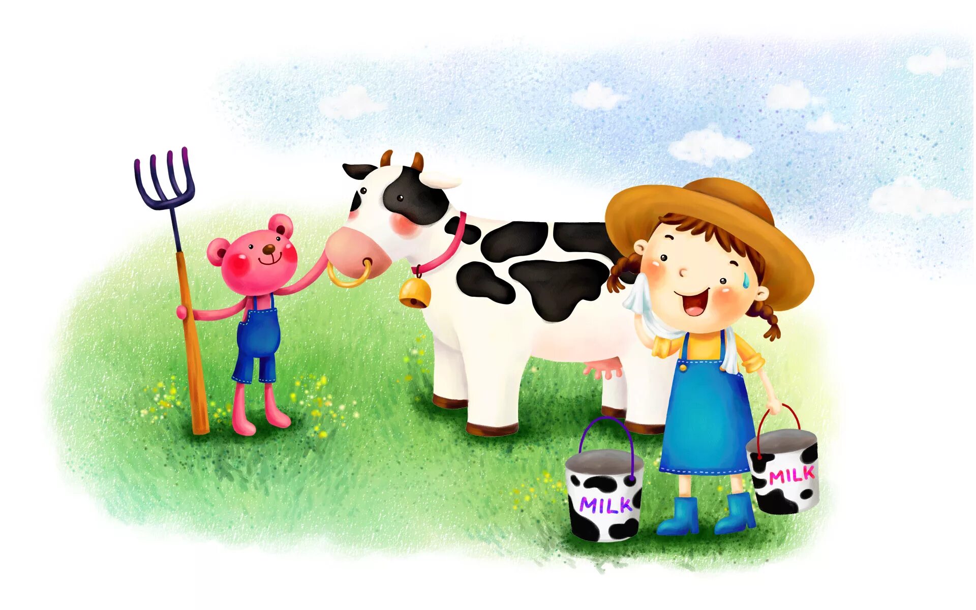 Мальчики коровки. Корова. Корова рисунок. Фермер с коровой. Детские картинки корова.