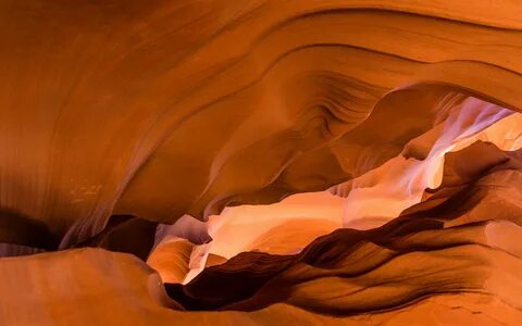 Скачать обои Slot canyon, Antelope Canyon, Arizona, раздел природа в разреш...