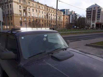 Светодиодная балка на крышу ваз
