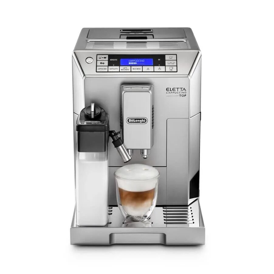 Delonghi eletta cappuccino evo. Кофемашина Delonghi Eletta Cappuccino. Кофемашина de'Longhi Eletta Cappuccino. De'Longhi Eletta Cappuccino Top ECAM 45.760 W. Delonghi Eletta Automatic Espresso Machine, Cappuccino maker, Black - ecam44660b.