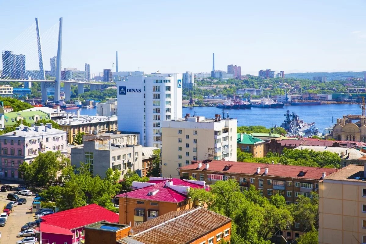 Владивосток с высоты птичьего полета