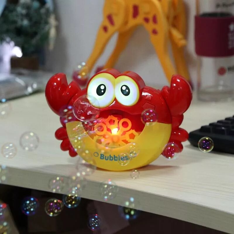 Музыкальный краб. Игрушка для ванной Крабик с мыльными пузырями. Bubble Crab игрушка для ванной. Игрушка краб для ванной с пузырями. Краб для ванной с мыльными пузырями.