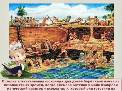 История шоколада для детей