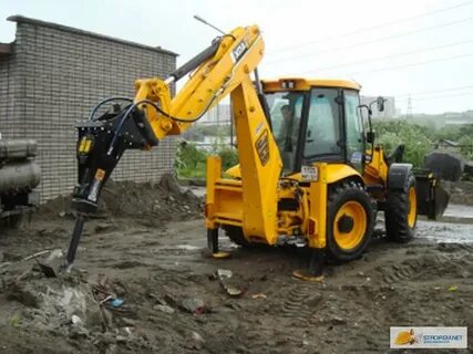 Аренда гидромолота на базе экскаватора