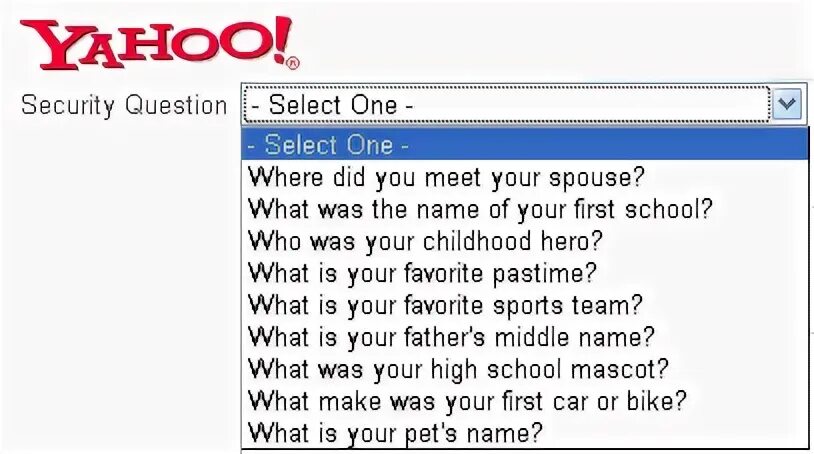 Security question