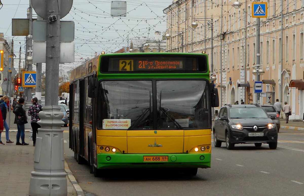 Номера автобусов в твери