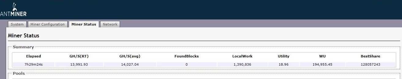 Mining stat. Статус майнера. l3= майнер статус. вкладка miner status. статус майнера обозначения.
