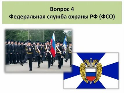 Задачи федеральной службы охраны