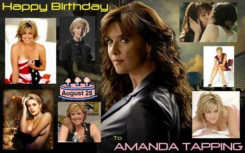 Amanda Tapping was born August 28, 1965. 