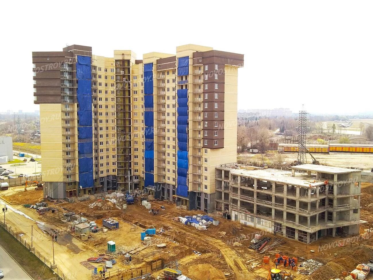 новые комплексы в бутово. жк новое бутова. жк новое бутова. новое бутово корпус 16 фотографии. жк новое бутово 16 корпус.