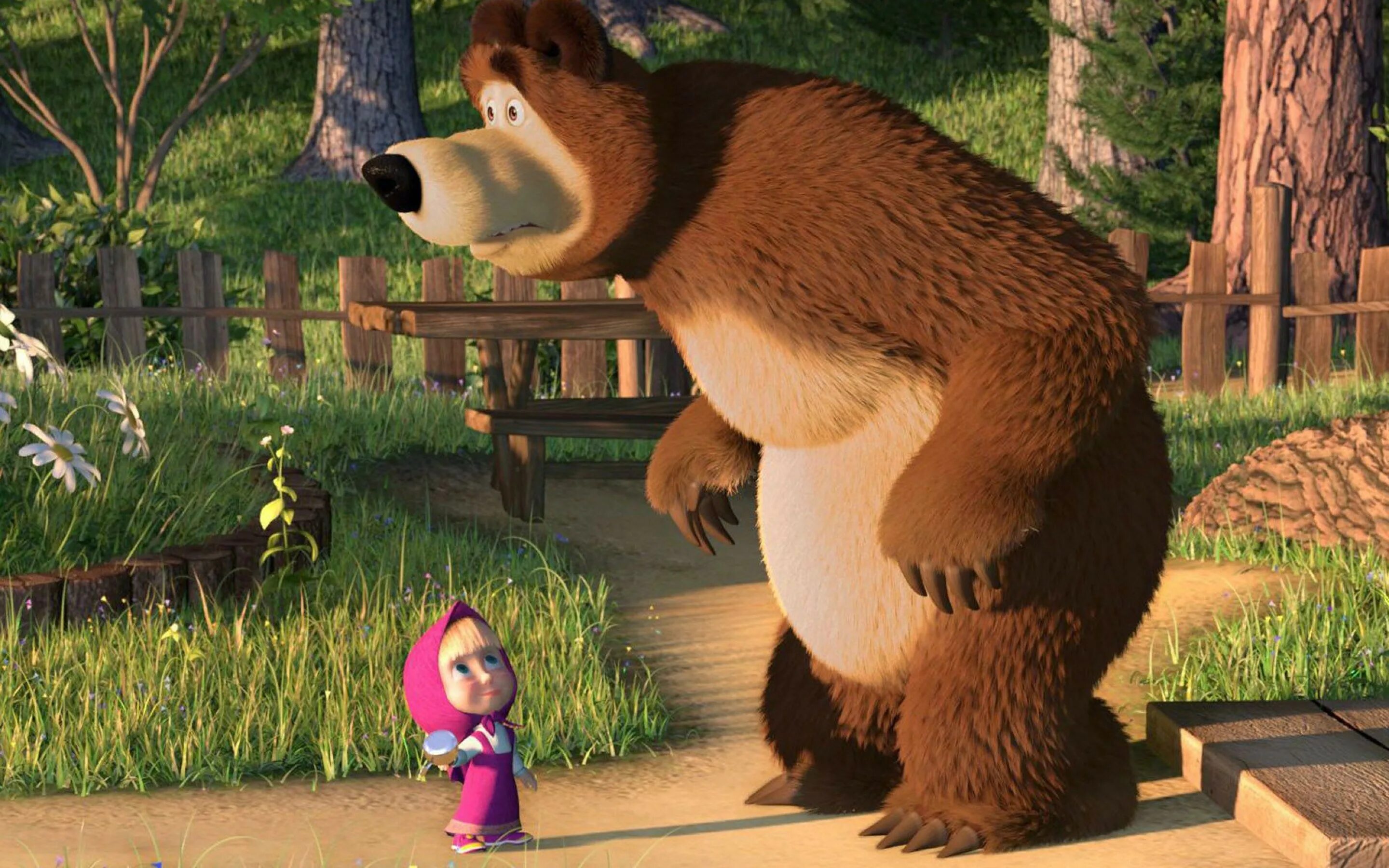 маша из м ф маша и медведь. мультфильм маша и медведь первая встреча. мультфильм маша и медведь свинка.