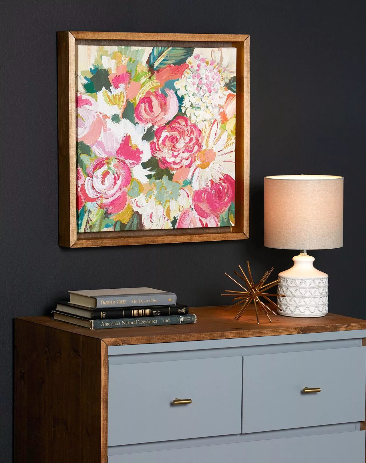 Canvas frame. Декор 2025. декор 2025. walnut floating frame canvas.