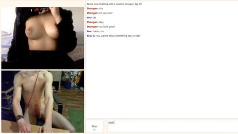 Dick Flash for Cute Teen Girl on Omegle Webcam Chat... nl.