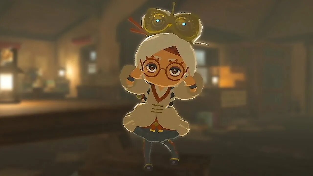 The legend of zelda purah. Пура Legend of Zelda. Purah BOTW. Профессор Пура. Пура Breath of the Wild.