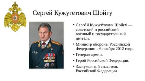 Обж шойгу
