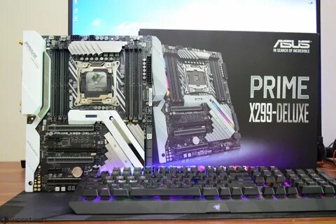 Материнская плата asus prime x299 deluxe