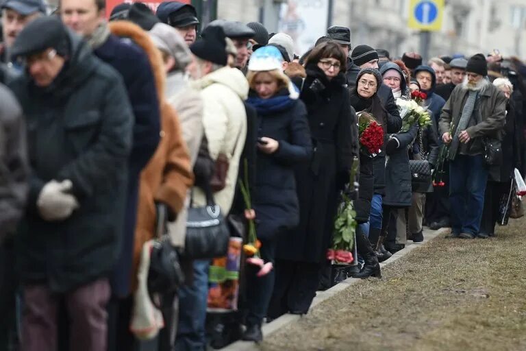 Прощание с немцовым. Похороны Бориса Немцова.