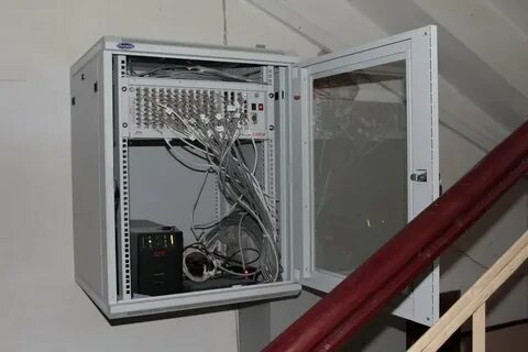 Монтаж коммутатора