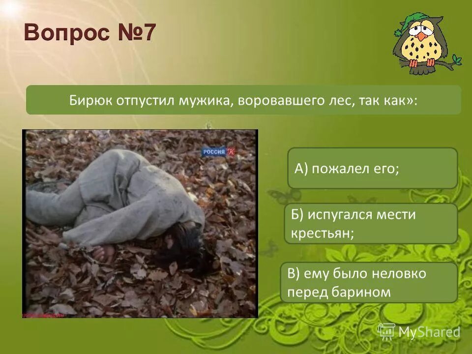 Почему бирюка назвали бирюком. Лесник бирюк. Вывод бирюк тургенев. Бирюк быт семейное положение. Почему бирюк отпустил вора.