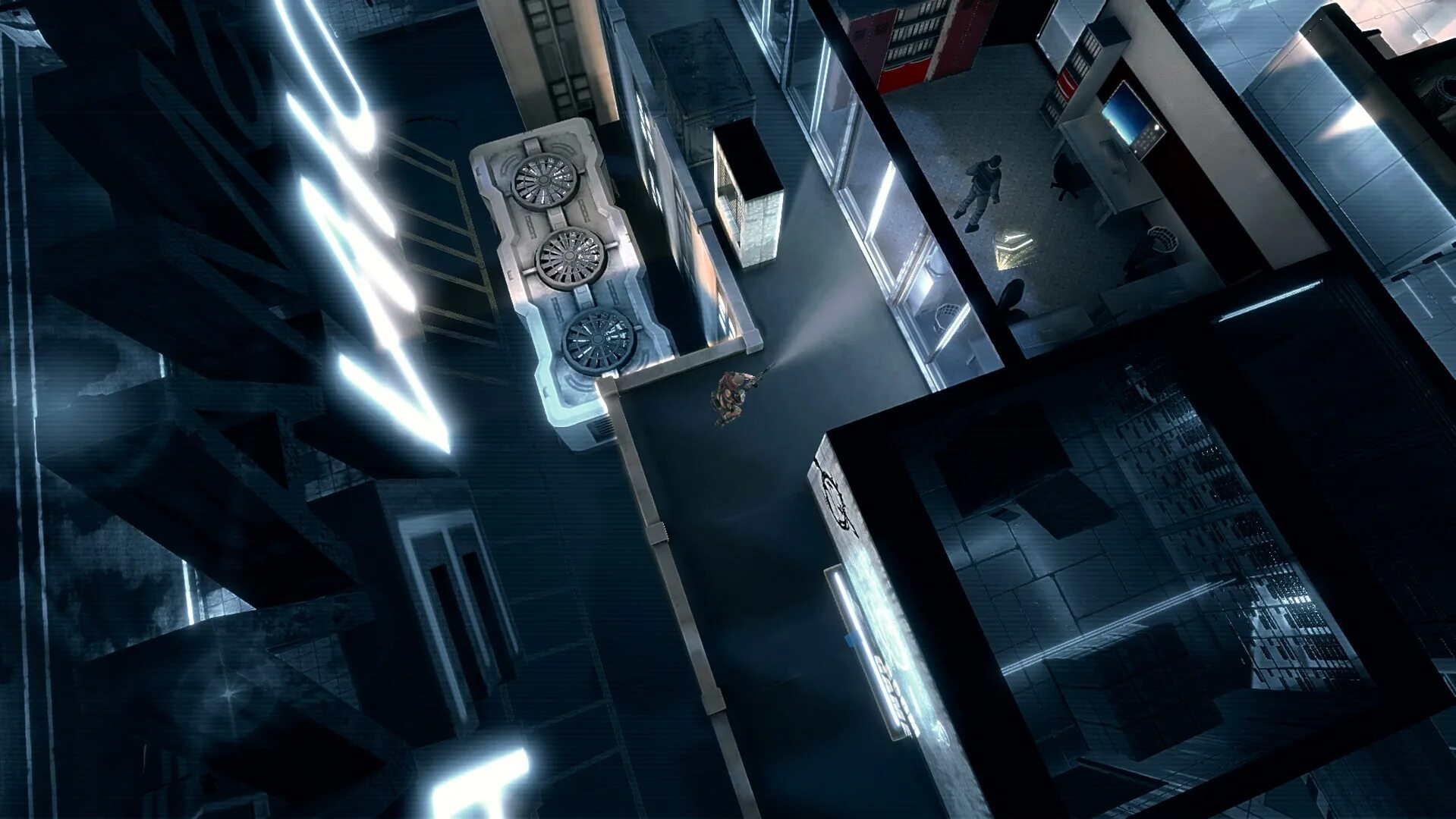 Point scene. Стелс игра с видом сверху. стелс шутер. death point. агент вид сверху.