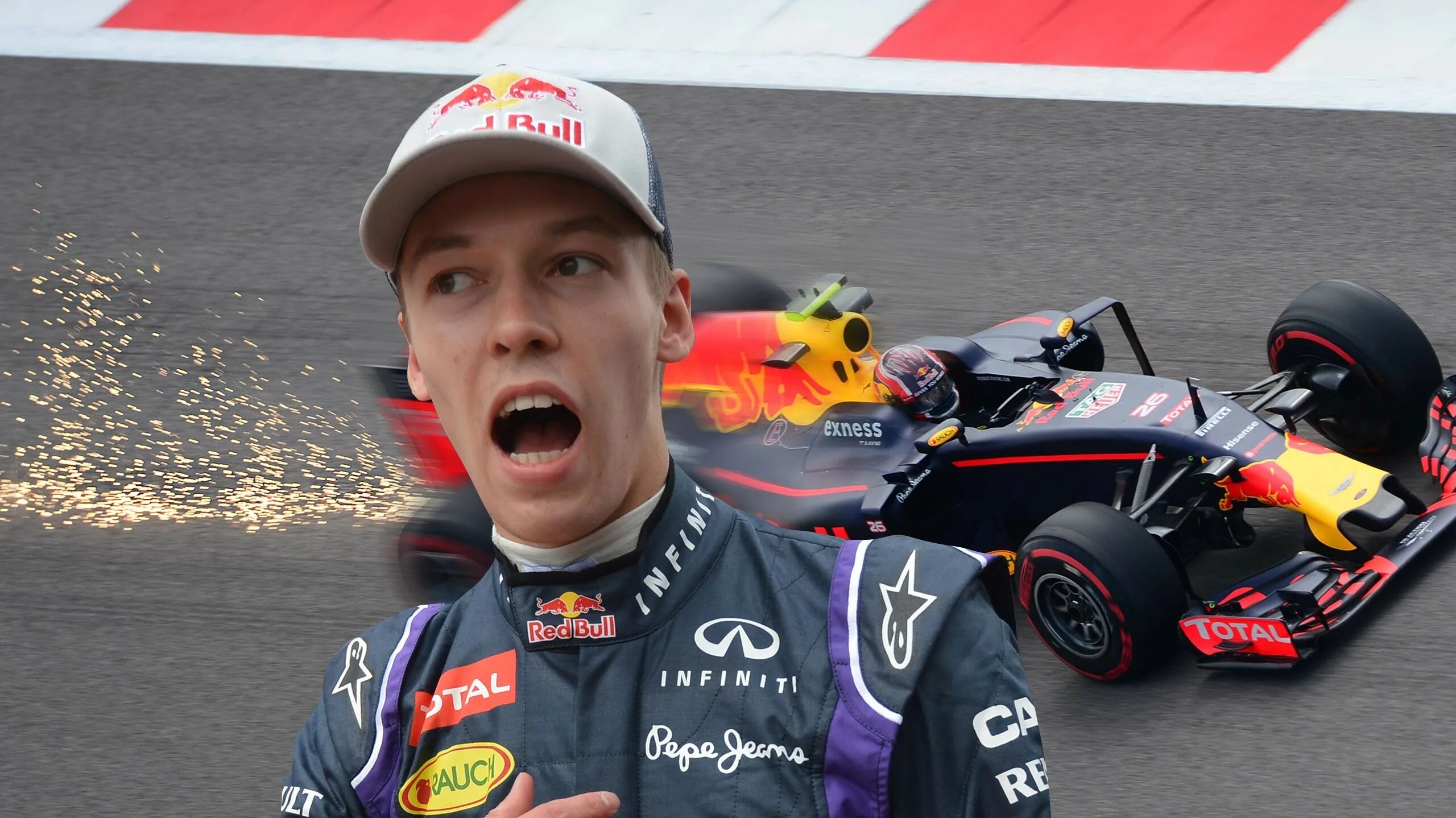 Daniil Kvyat Ferrari. Квят торпеда. Русский гонщик формулы