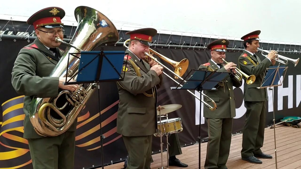 Духовой оркестр видео