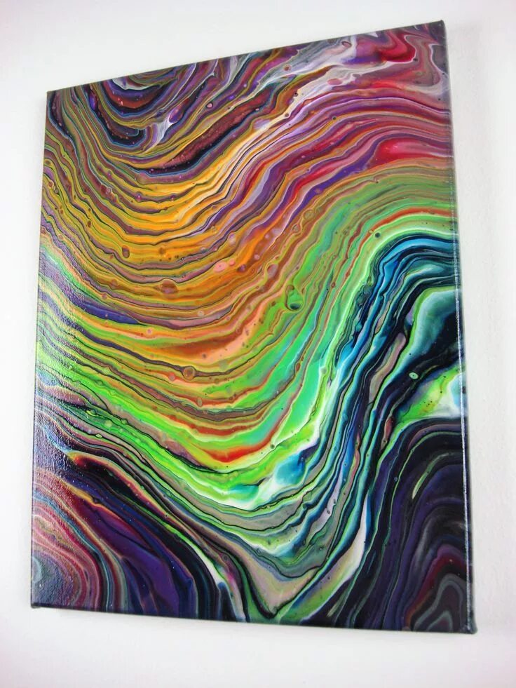 Акриловая заливка на холсте. Акриловая заливка картины. Техника флюид арт море. Флюид арт жидкий акрил. Картина заливка.