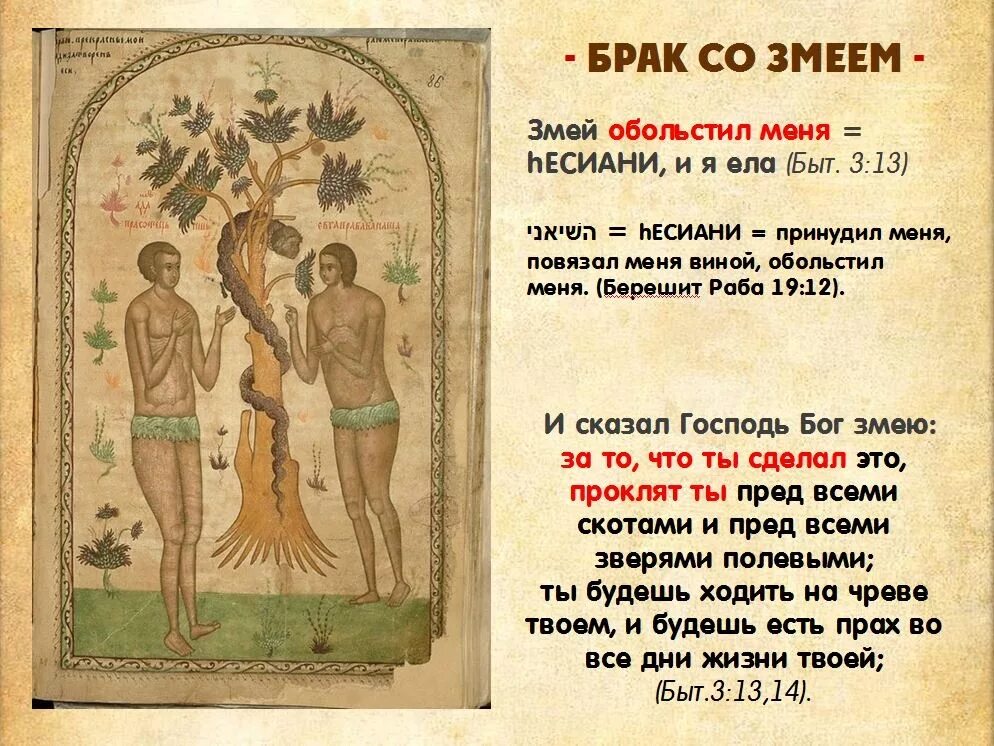 Пророчество о ребенке который сотрет главу змея. Он будет жалить тебя в пяту. И вражду положу. Нахаш и машиах. Пророки о спасительнице мира.