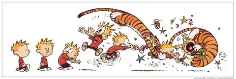 Calvin and Hobbes, comic, comics.