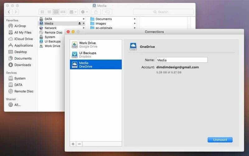 Media data apps