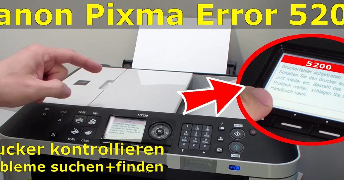 Canon pixma коды ошибок. Canon 5200. Canon 5200 принтер. Принтер PIXMA 5200. Ошибка принтера Canon.