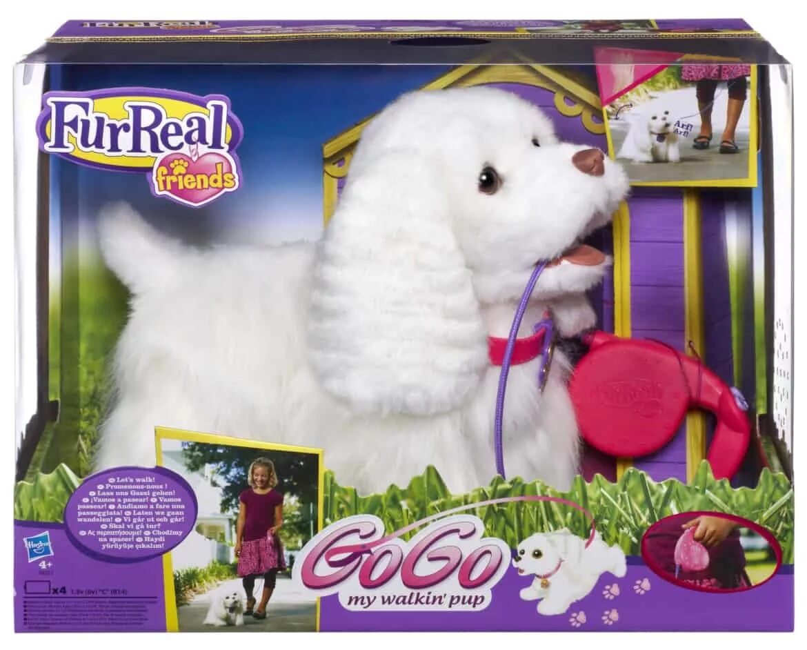 Real friends go go. Интерактивная собака go go furreal friends. furreal friends ходячий щенок gogo. hasbro furreal щенок 2010. хасбро интерактивная собака fur real.