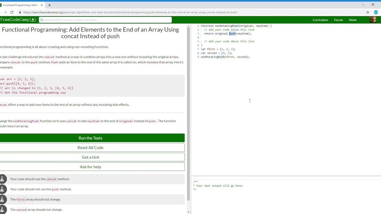 Regular expression matching. FREECODECAMP консоль. Функция Match js. Переменная Return js. Data structure Basic.