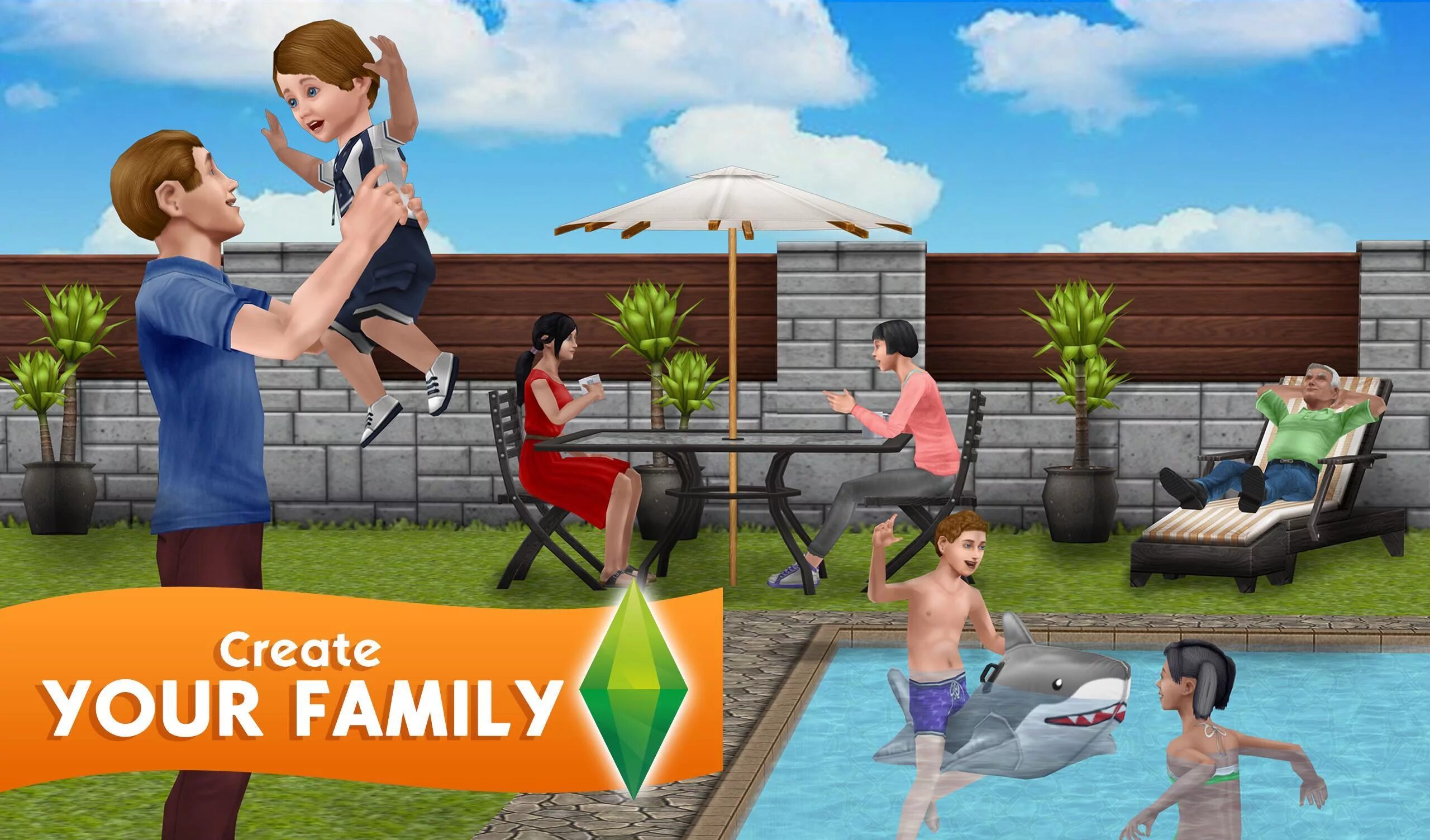 The SIMS фриплей. Игра SIMS FREEPLAY 4. Симс 2 фриплей. Симс фриплей семья.