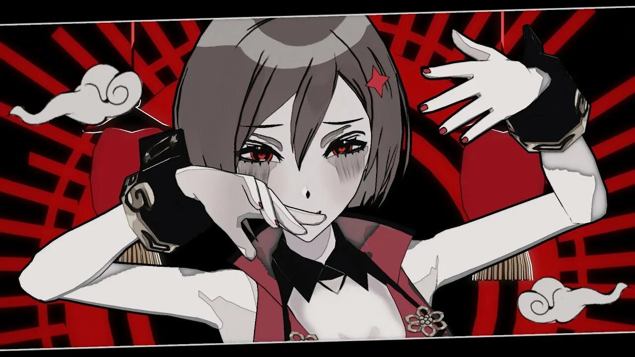Hellfire meiko. My love is hellfire. Мейко вокалоид. Fuiro. Баника мейко.