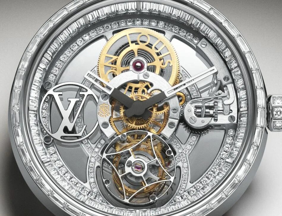 Что такое турбийон в часах. Турбийон. Louis Vuitton Tourbillon. Швейцарские хронографы турбийон. Часы турбийон мужские.