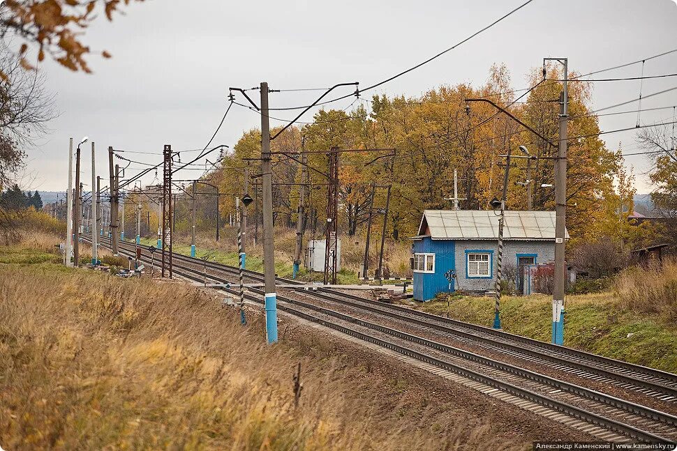 Железная дорога в деревне