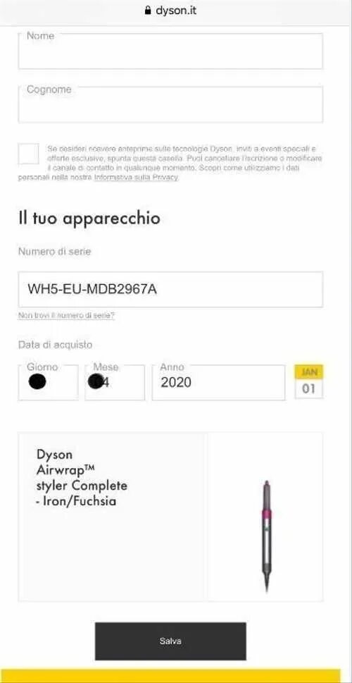 Dyson чеки. Чек на стайлер Дайсон. Чек Dyson Airwrap complete. Серийный номер Дайсон стайлер. Как проверить стайлер на оригинальность