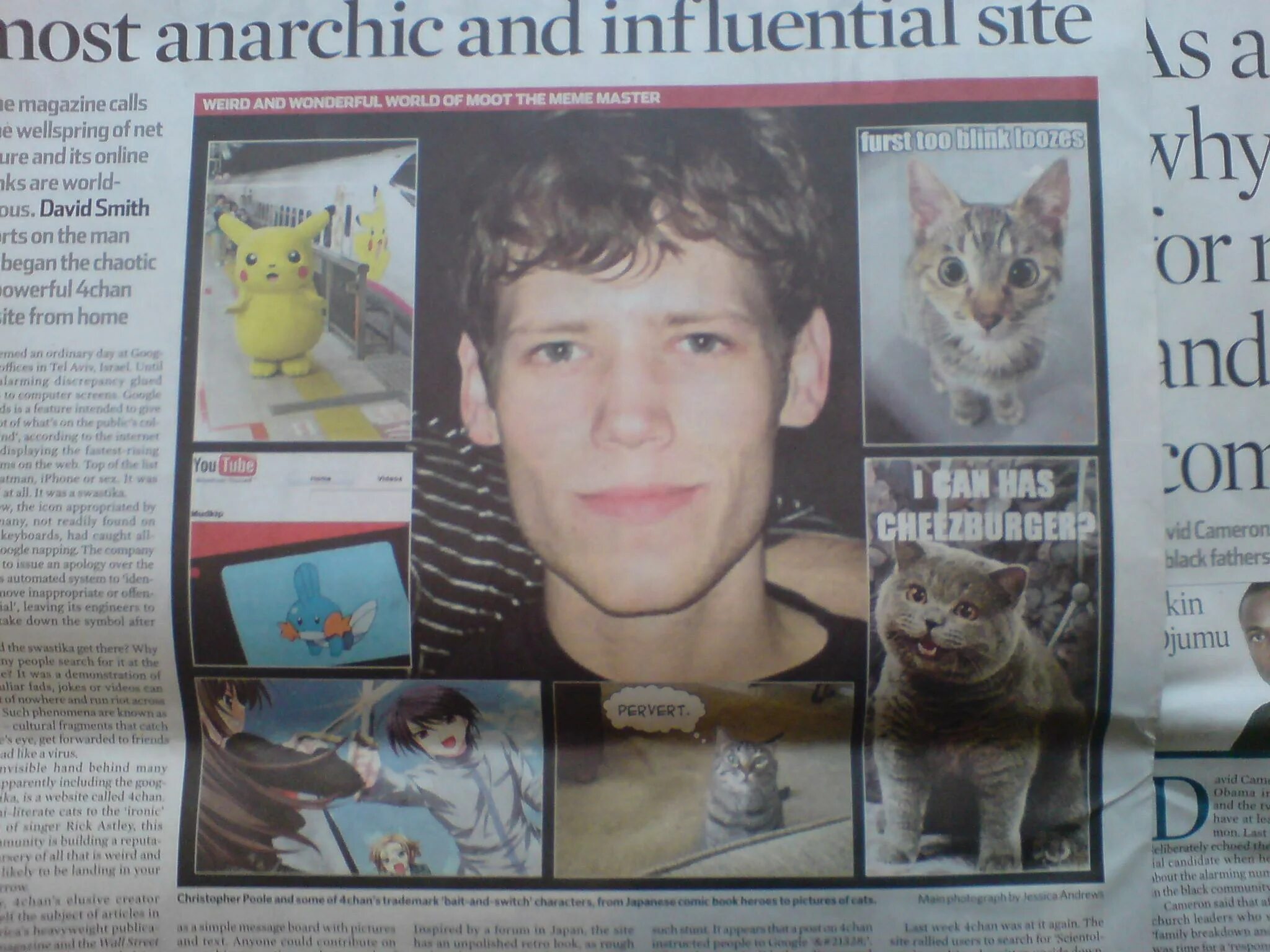 Magazine called. Moot. Christopher Poole. Moot (Highbreed).