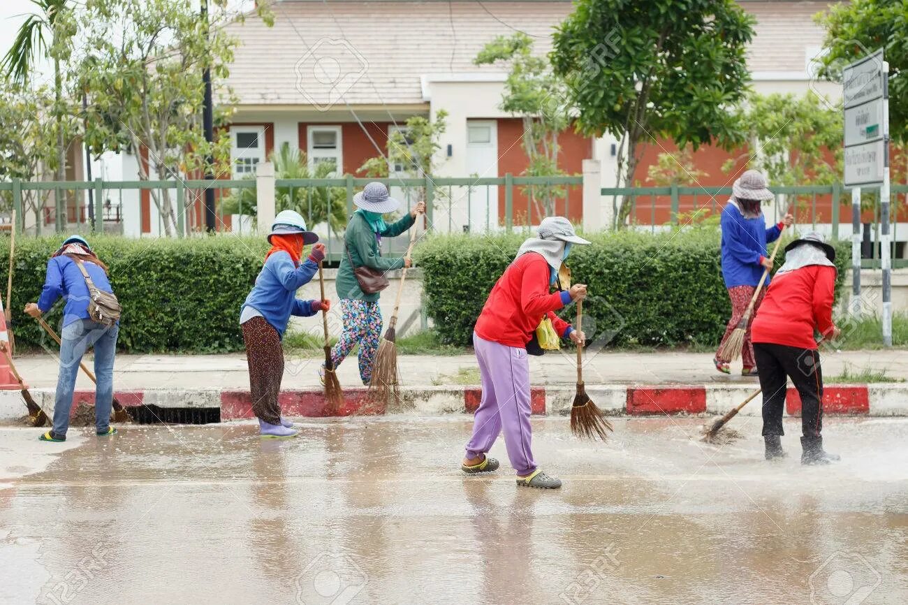Road cleaning