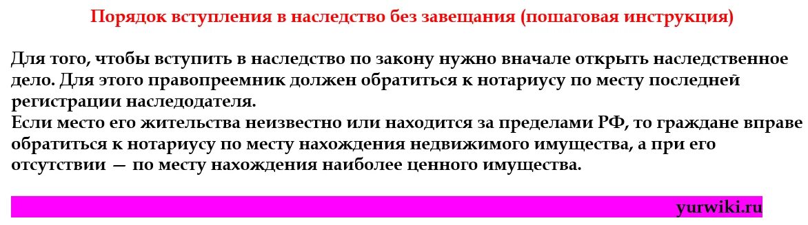 Умерший человек не вступал в наследство