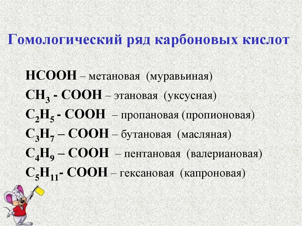 Гомологический ряд основных карбоновых кислот. Карбоновые кислоты Гомологический ряд номенклатура. Гомологический ряд карбоновых кислот 10 класс. Гомологический ряд карбоновых кислот с солями. Гомологический ряд одноосновных карбоновых кислот