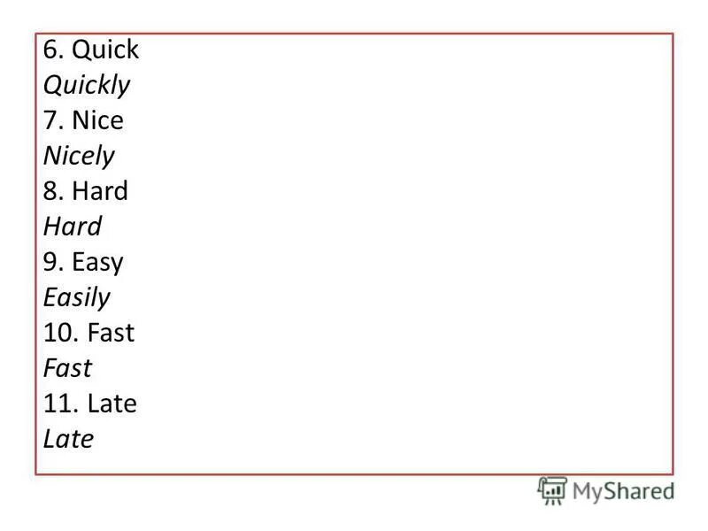 Quickly adverb. Easy easily правило. Fast quickly разница. Quick quickly правило. Easy наречие.