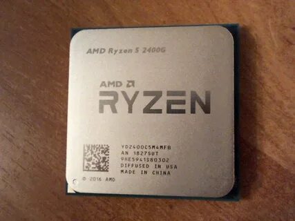 Ryzen 5 2400g