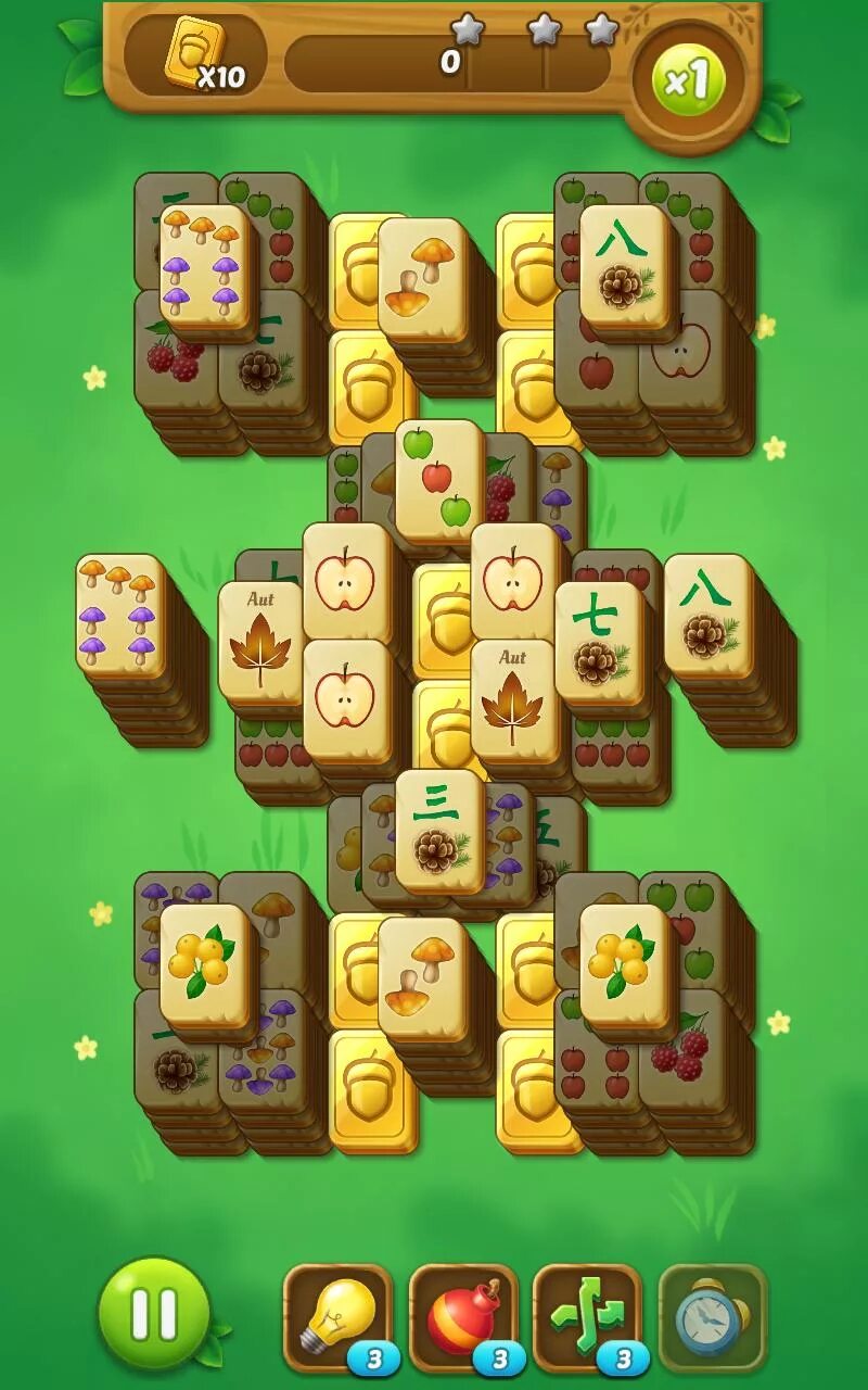 Игра Mahjong-Forest-Journey/. Маджонг на телефон. Игры по типу Маджонг. Игра убирать одинаковые фигурки. Игра убрать по три