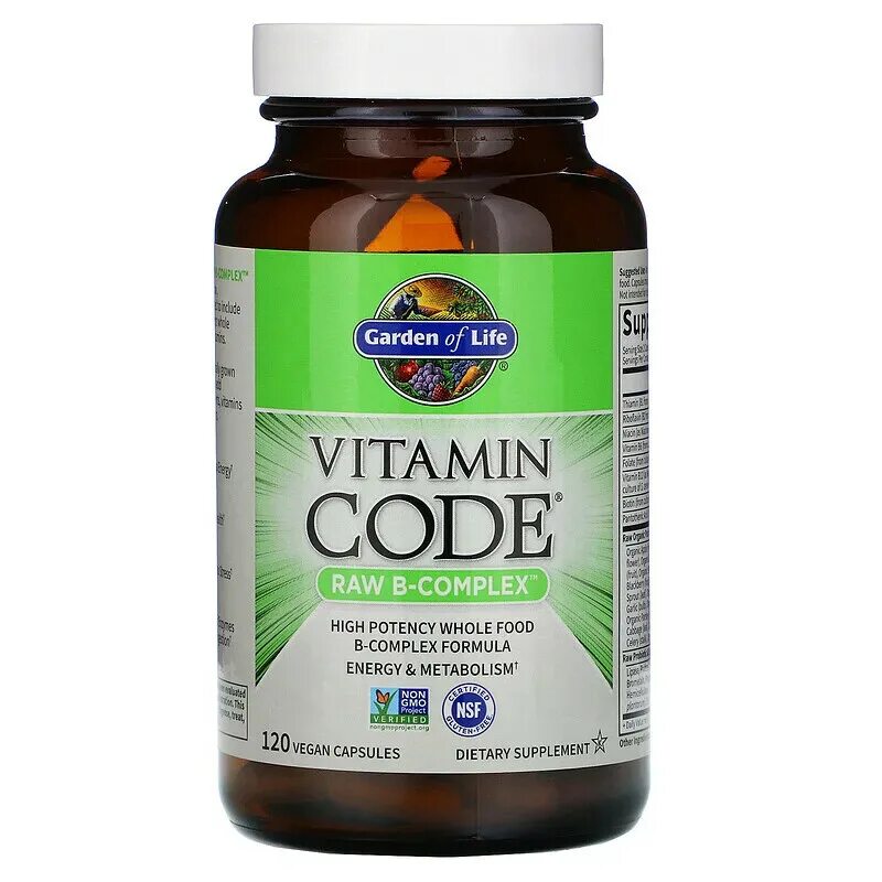 Витамины life отзывы. Garden of Life, Vitamin code, Raw b-Complex, 120. Gardens Life витамины Vitamin code. Garden of Life витамины. Garden of Life b Complex.