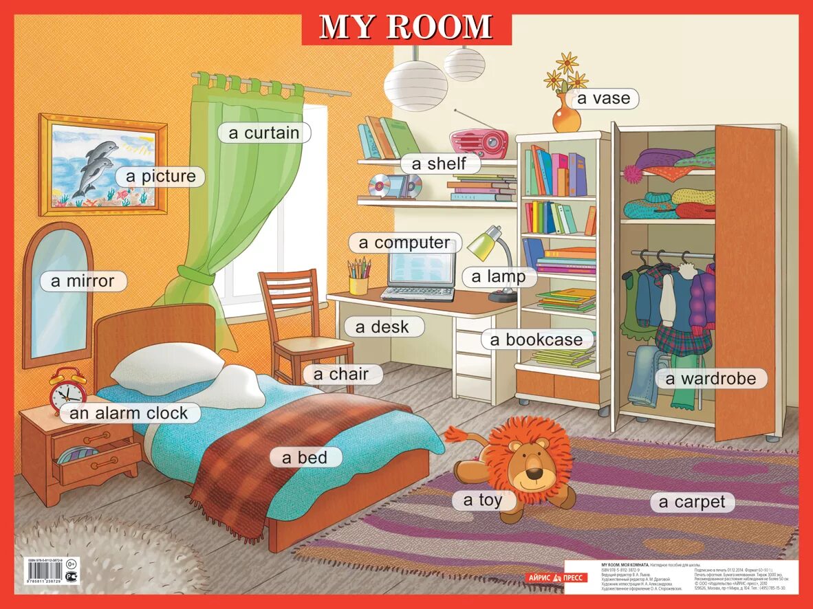 Комнаты на английском. Описание комнаты на английском. Описание комнаты по английскому. In my room there is a mirror. Описание комнаты.