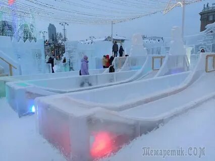 Манжерок ледовый городок 2024