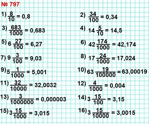 Запишите в виде десятичной дроби 45 100
