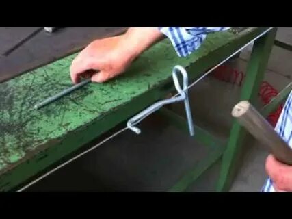 Натяжка проволоки